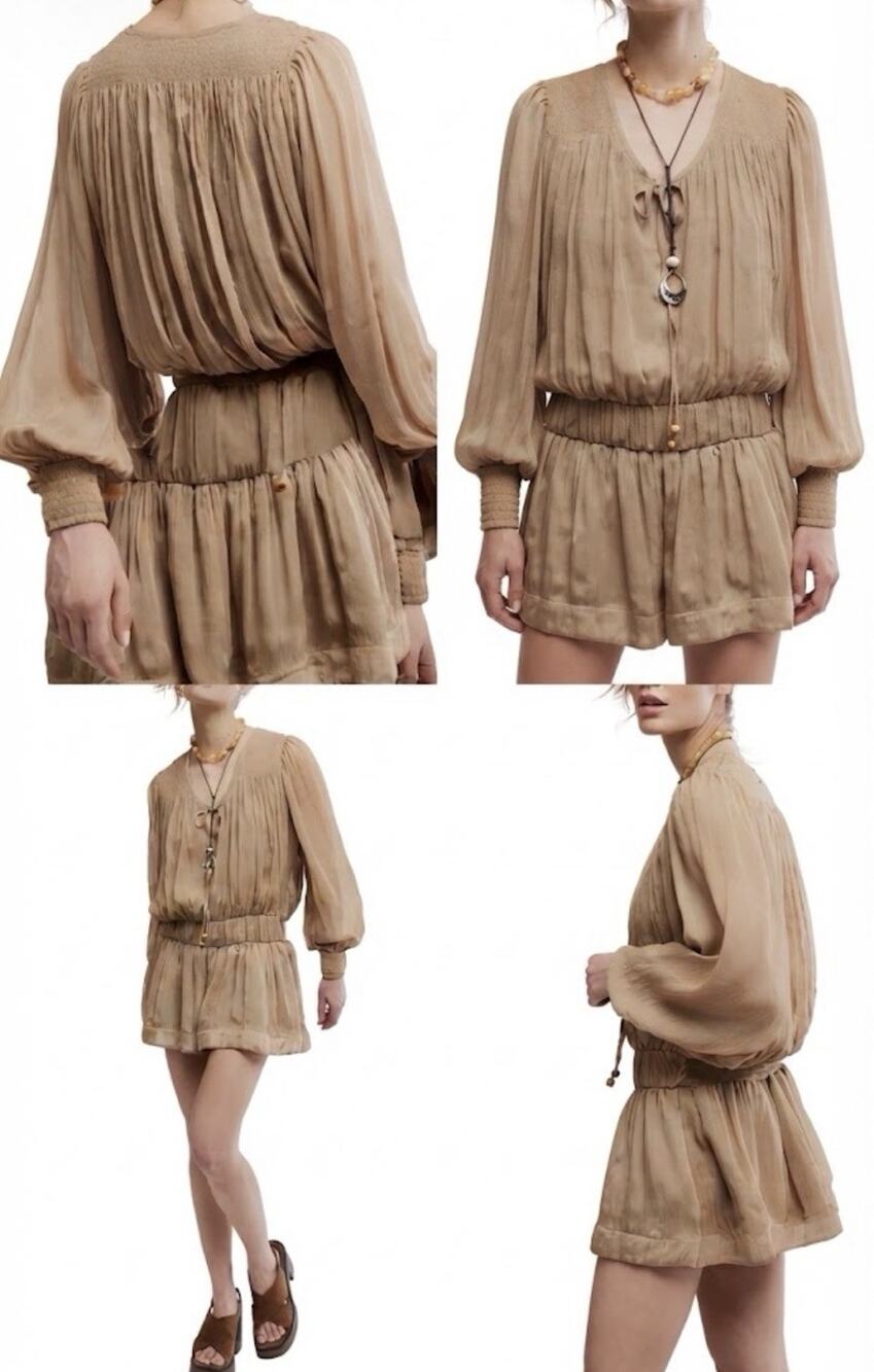 Free People Sunbeam Mini Dress NWOT